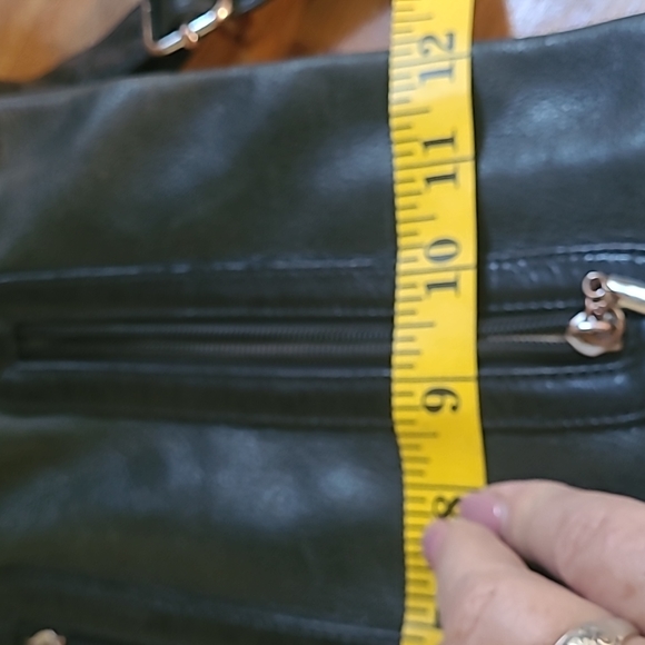 Moto Style Unisex Crossbody Bag by Margot New York. - Picture 8 of 9